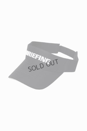 画像1: {SOLD}ブリーフィング ゴルフ BRIEFING MENS DOBBY VISOR{-BDS}