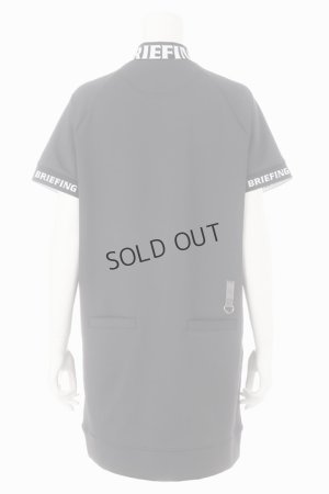 画像2: {SOLD}ブリーフィング ゴルフ BRIEFING WOMENS LOGO BACK RIB HIGH NECK ONE PIECE{-BDS}