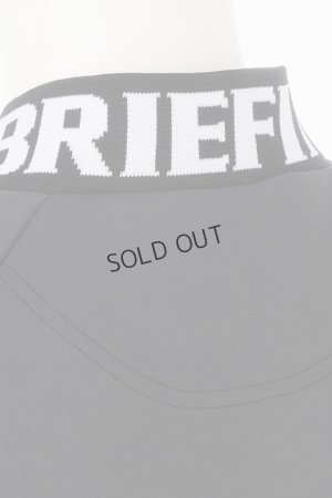 画像3: {SOLD}ブリーフィング ゴルフ BRIEFING WOMENS LOGO BACK RIB HIGH NECK ONE PIECE{-BDS}