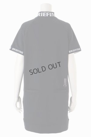 画像2: {SOLD}ブリーフィング ゴルフ BRIEFING WOMENS LOGO BACK RIB HIGH NECK ONE PIECE{-BDS}