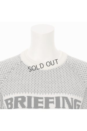 画像3: {SOLD}ブリーフィング ゴルフ BRIEFING WOMEN'S MERINO WOOL LOGO CREWNECK KNIT{-BDA}