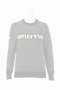   ブリーフィング ゴルフ BRIEFING WOMEN'S MERINO WOOL LOGO CREWNECK KNIT{-BDA}