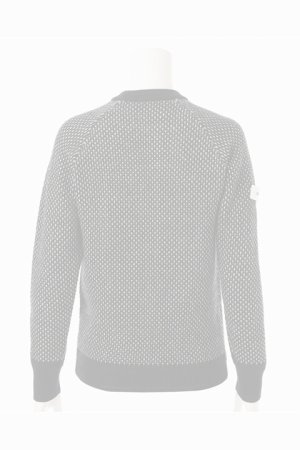 画像2:   ブリーフィング ゴルフ BRIEFING WOMEN'S MERINO WOOL LOGO CREWNECK KNIT{-BDA}