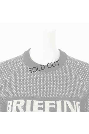 画像3: {SOLD}ブリーフィング ゴルフ BRIEFING WOMEN'S MERINO WOOL LOGO CREWNECK KNIT{-BDA}
