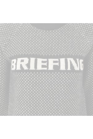 画像4:   ブリーフィング ゴルフ BRIEFING WOMEN'S MERINO WOOL LOGO CREWNECK KNIT{-BDA}
