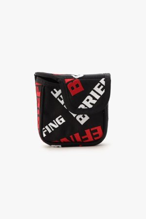 画像1: ブリーフィング ゴルフ BRIEFING MALLET PUTTER COVER CL{-BEA}