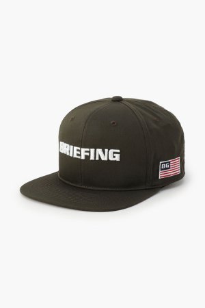 画像1: ブリーフィング ゴルフ BRIEFING MEN’S BASIC FLAT VISOR CAP{-BEA}