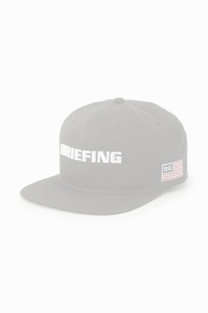 画像1:  {SOLD} ブリーフィング ゴルフ BRIEFING MEN’S BASIC FLAT VISOR CAP{-BEA}