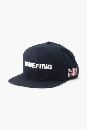 画像1: ブリーフィング ゴルフ BRIEFING MEN’S BASIC FLAT VISOR CAP{-BEA}