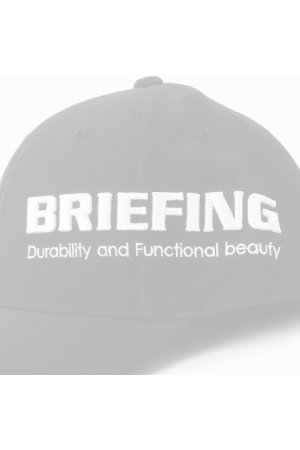 画像5:  {SOLD} ブリーフィング ゴルフ BRIEFING MEN’S ROUND LOGO CAP{-BEA}