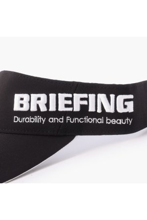 画像2: ブリーフィング ゴルフ BRIEFING MEN'S ROUND LOGO VISOR{-BEA}