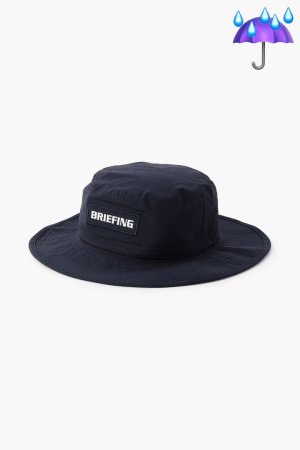 画像1: ブリーフィング ゴルフ BRIEFING MEN'S WATERPROOF WIDE HAT{-BEA}