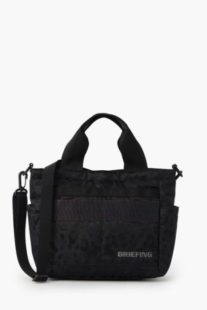 画像1: ブリーフィング ゴルフ BRIEFING 2WAY CART TOTE LEOPARD JQ{-BES}