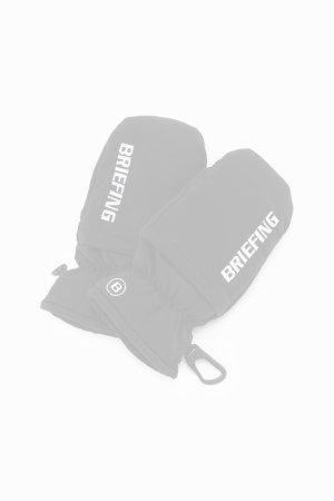 画像1:   ブリーフィング ゴルフ BRIEFING STORMFLEECE WARM MITTENS{-BEA}