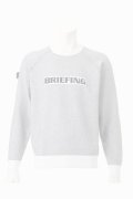 ブリーフィング ゴルフ BRIEFING MEN’S BIRDS EYE LOGO CREWNECK KNIT{-BEA}