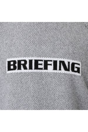 画像4: 【 20%OFF セール29,700円→23,760円】 ブリーフィング ゴルフ BRIEFING MEN’S BIRDS EYE LOGO CREWNECK KNIT{-BEA}