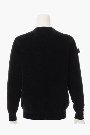 画像2: ブリーフィング ゴルフ BRIEFING MEN’S MOLE YARN LOGO CREWNECK KNIT{-BEA}