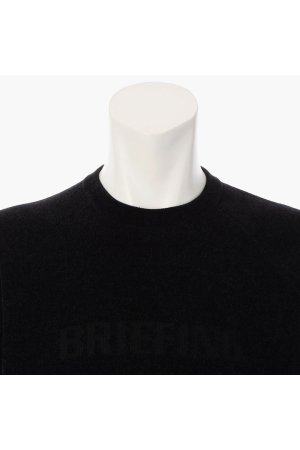 画像3: ブリーフィング ゴルフ BRIEFING MEN’S MOLE YARN LOGO CREWNECK KNIT{-BEA}