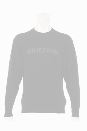 画像1: ブリーフィング ゴルフ BRIEFING CE MEN'S MILITARY CREWNECK KNIT{-BEA}