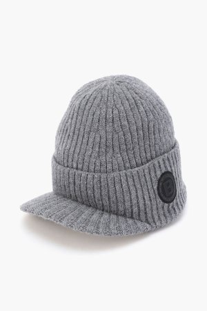 画像1: ブリーフィング ゴルフ BRIEFING CE MEN’S WR WOOL KNIT VISOR BEANIE{-BEA}
