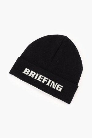 画像1: ブリーフィング ゴルフ BRIEFING WR WOOL LOGO BEANIE{-BEA}