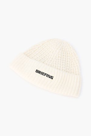 画像1: ブリーフィング ゴルフ BRIEFING WR WOOL BEANIE{-BEA}