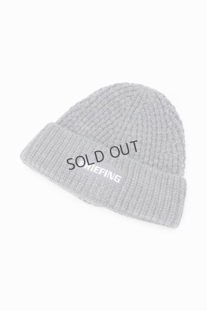 画像1: ブリーフィング ゴルフ BRIEFING WR WOOL BEANIE{-BEA}
