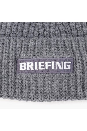 画像2: ブリーフィング ゴルフ BRIEFING WR WOOL BEANIE{-BEA}