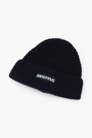 画像1: ブリーフィング ゴルフ BRIEFING WR WOOL BEANIE{-BEA}