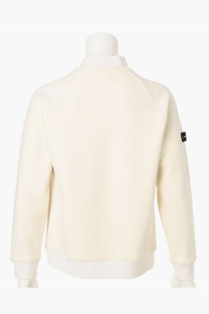 画像2: ブリーフィング ゴルフ BRIEFING HOL MEN’S STITCH LOGO FAKE LAYERED HIGHNECK{-BEA}