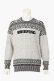 画像1: ブリーフィング ゴルフ BRIEFING HOL MEN’S FAIR ISLE CREWNECK KNIT{-BEA} (1)