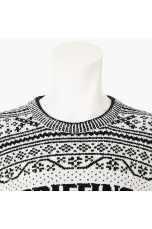 画像3: ブリーフィング ゴルフ BRIEFING HOL MEN’S FAIR ISLE CREWNECK KNIT{-BEA}