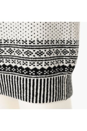画像6: ブリーフィング ゴルフ BRIEFING HOL MEN’S FAIR ISLE CREWNECK KNIT{-BEA}