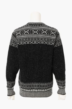 画像2: ブリーフィング ゴルフ BRIEFING HOL MEN’S FAIR ISLE CREWNECK KNIT{-BEA}