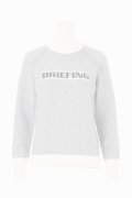   ブリーフィング ゴルフ BRIEFING WOMEN’S BIRDS EYE LOGO CREWNECK KNIT{-BEA}