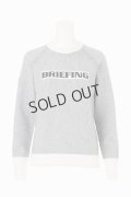 {SOLD}ブリーフィング ゴルフ BRIEFING WOMEN’S BIRDS EYE LOGO CREWNECK KNIT{-BEA}