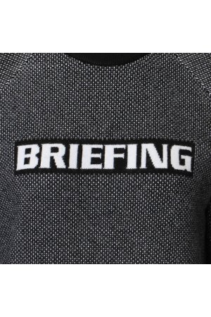 画像4: ブリーフィング ゴルフ BRIEFING WOMEN’S BIRDS EYE LOGO CREWNECK KNIT{-BEA}