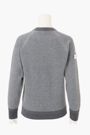 画像2: ブリーフィング ゴルフ BRIEFING WOMEN’S BIRDS EYE LOGO CREWNECK KNIT{-BEA}