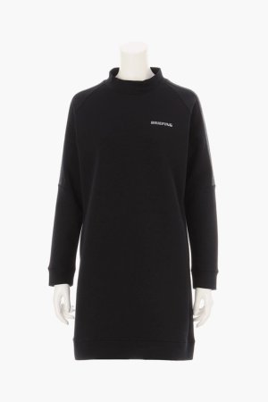 画像1: ブリーフィング ゴルフ BRIEFING WOMEN’S WARM LOGO LINE HIGHNECK DRESS{-BEA}