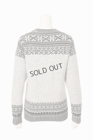 画像2: {SOLD}ブリーフィング ゴルフ BRIEFING HOL WOMEN’S FAIR ISLE CREWNECK KNIT{-BEA}