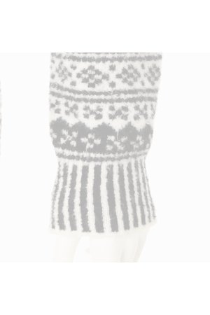画像5:   ブリーフィング ゴルフ BRIEFING HOL WOMEN’S FAIR ISLE CREWNECK KNIT{-BEA}