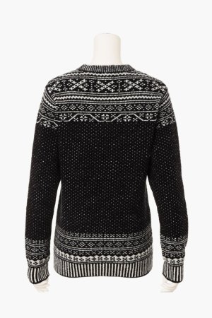 画像2: ブリーフィング ゴルフ BRIEFING HOL WOMEN’S FAIR ISLE CREWNECK KNIT{-BEA}