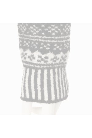 画像5:   ブリーフィング ゴルフ BRIEFING HOL WOMEN’S FAIR ISLE CREWNECK KNIT{-BEA}