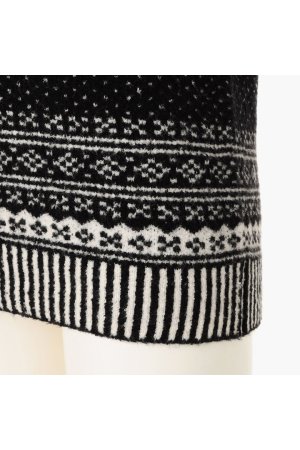 画像6: ブリーフィング ゴルフ BRIEFING HOL WOMEN’S FAIR ISLE CREWNECK KNIT{-BEA}
