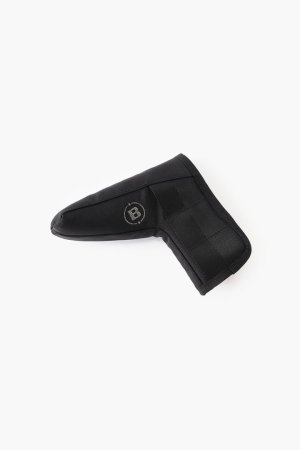 画像1: ブリーフィング ゴルフ BRIEFING PUTTER COVER PREMIUM CARBON{-BFS}