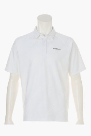 画像1: ブリーフィング ゴルフ BRIEFING MEN’S SHADOW LOGO JQ SHIRT （リラックスフィット）{-BFS}
