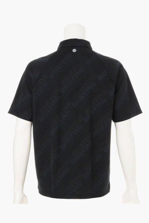 画像2: ブリーフィング ゴルフ BRIEFING MEN’S SHADOW LOGO JQ SHIRT （リラックスフィット）{-BFS}