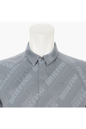 画像4: ブリーフィング ゴルフ BRIEFING MEN’S SHADOW LOGO JQ SHIRT （リラックスフィット）{-BFS}
