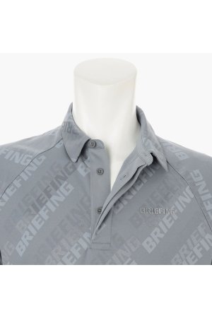 画像5: ブリーフィング ゴルフ BRIEFING MEN’S SHADOW LOGO JQ SHIRT （リラックスフィット）{-BFS}