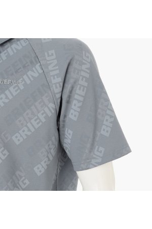 画像7: ブリーフィング ゴルフ BRIEFING MEN’S SHADOW LOGO JQ SHIRT （リラックスフィット）{-BFS}